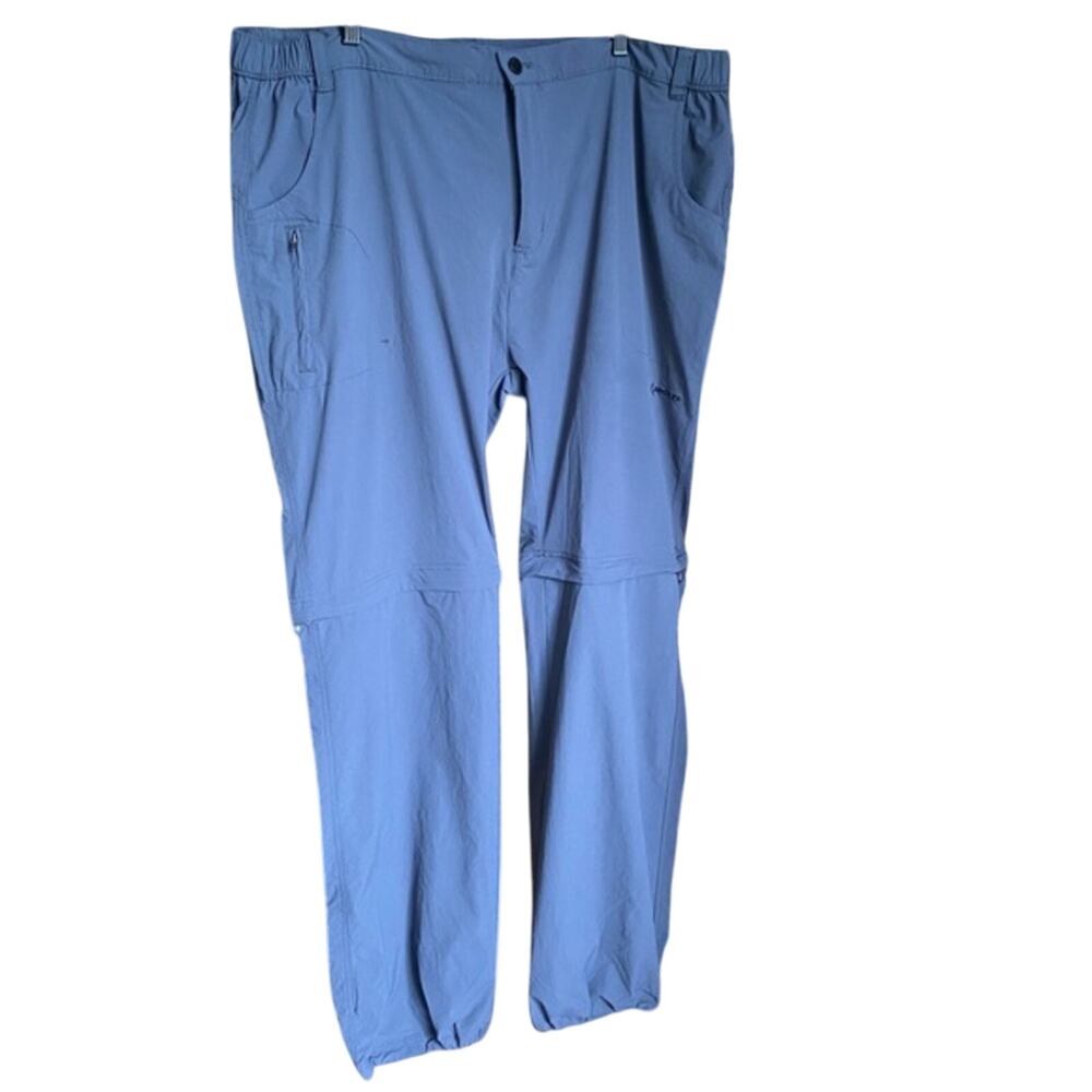 Arctix women’s gray Cargo Pants Lightweight Relaxed Fit zip off shorts 1X nylon